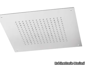 SQ0-01 - Ceiling mounted built-in stainless steel overhead shower with anti-lime system _ Rubinetterie Mariani