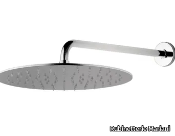 15T-05 - Wall-mounted extra flat overhead shower with arm _ Rubinetterie Mariani