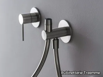 40MM - Stainless steel toilet-jet handspray with mixer tap _ Rubinetterie Treemme