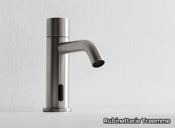 40MM - Countertop electronic stainless steel washbasin tap _ Rubinetterie Treemme