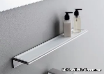 5MM - Stainless steel bathroom wall shelf _ Rubinetterie Treemme