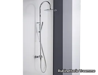 HEDO' - Wall-mounted shower panel with hand shower _ Rubinetterie Treemme