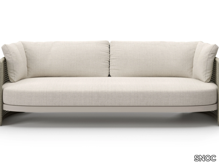 MIURA - 3 seater fabric garden sofa _ SNOC