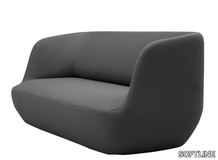 CLAY - 3 seater fabric sofa _ SOFTLINE