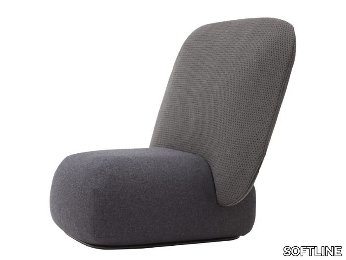 HALO - Upholstered armchair high-back _ SOFTLINE