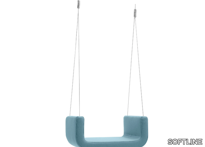 ME&U - Upholstered indoor swing _ SOFTLINE