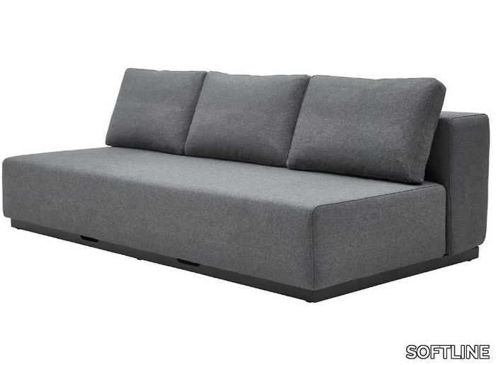 NEVADA 3-P - 3 seater convertible fabric sofa _ SOFTLINE