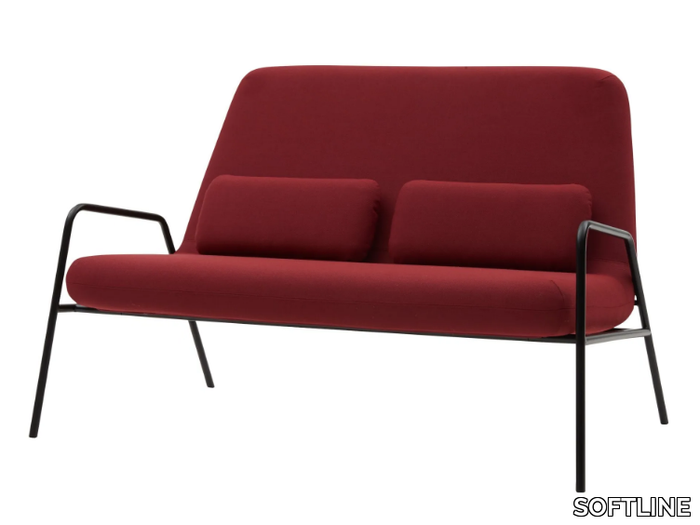 NOLA - Fabric small sofa _ SOFTLINE