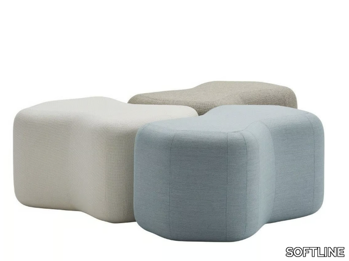 UNIT - Fabric pouf _ SOFTLINE