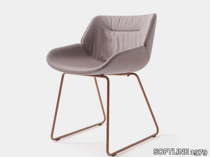 ARAME C SL - Sled base chair _ SOFTLINE 1979