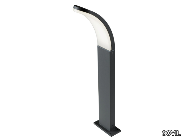 VIRGOLA - LED die cast aluminium bollard light _ SOVIL