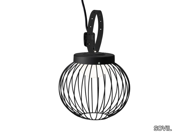 CAGE - LED die cast aluminium outdoor pendant lamp _ SOVIL
