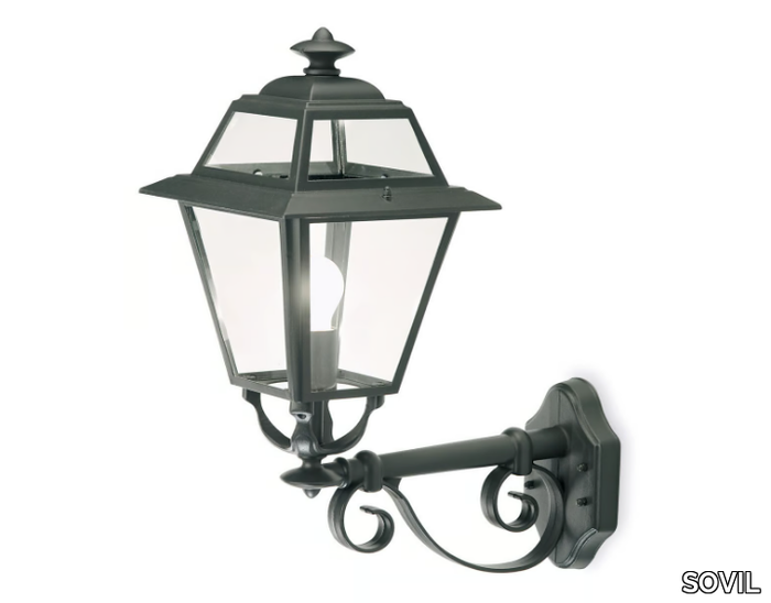 ELEGANCE 855 - Die cast aluminium Outdoor wall Lamp _ SOVIL