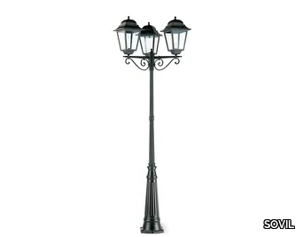 MITO 986 - Lantern die cast aluminium garden lamp post _ SOVIL