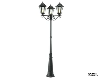 GEKO 586 - Lantern die cast aluminium garden lamp post _ SOVIL