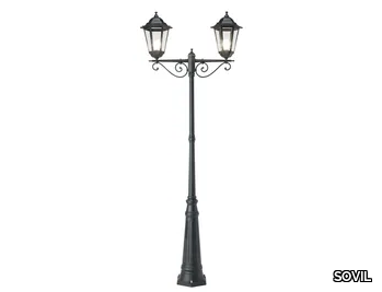 GEKO 587 - Lantern die cast aluminium garden lamp post _ SOVIL