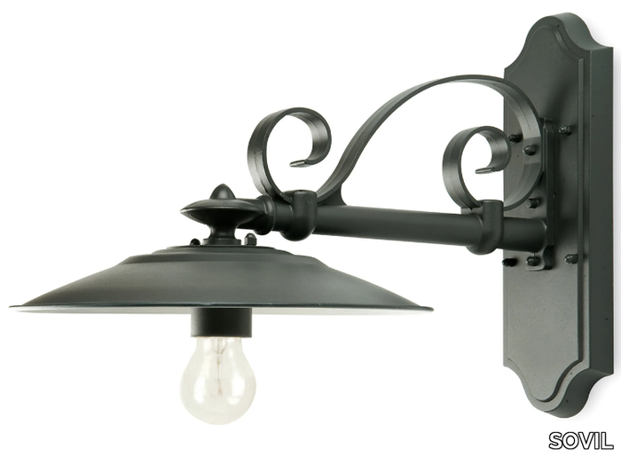 ANTIQUE - Die cast aluminium Outdoor wall Lamp _ SOVIL