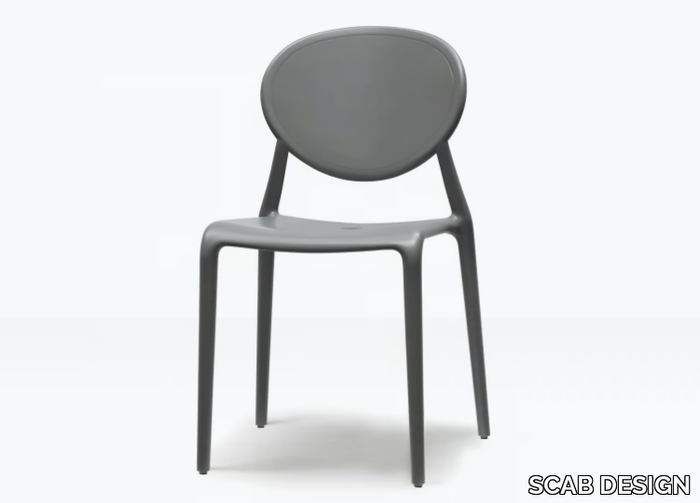 GIO - Medallion ergonomic stackable technopolymer chair _ SCAB DESIGN