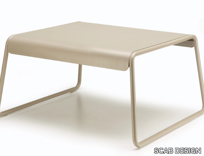 LISA LOUNGE - Rectangular steel coffee table with tray _ SCAB DESIGN