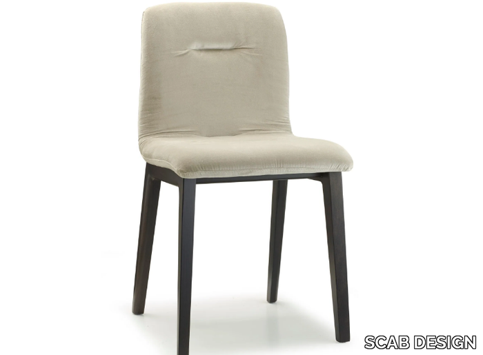 NATURAL ALICE POP - Upholstered fabric chair _ SCAB DESIGN