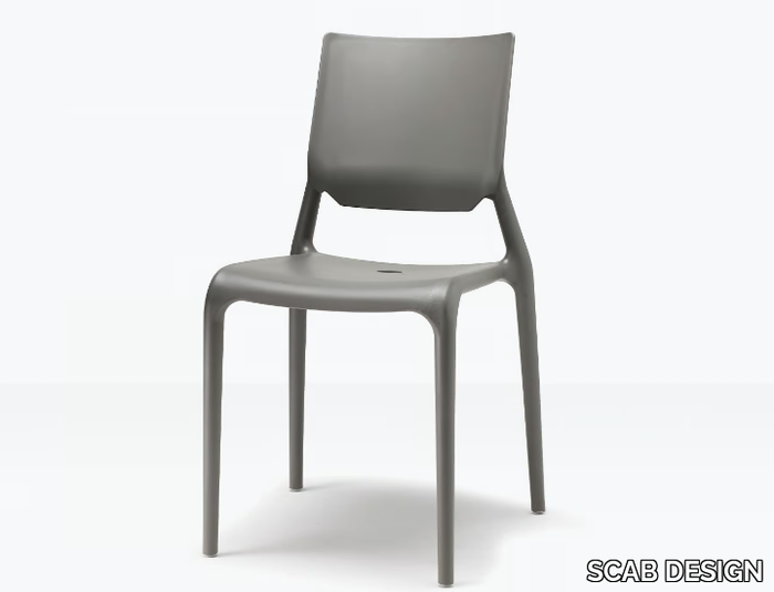 SIRIO - Stackable polypropylene chair _ SCAB DESIGN