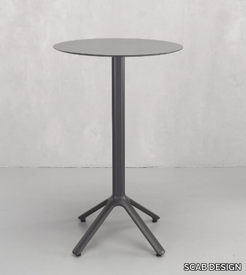 NEMO - Round aluminium table _ SCAB DESIGN