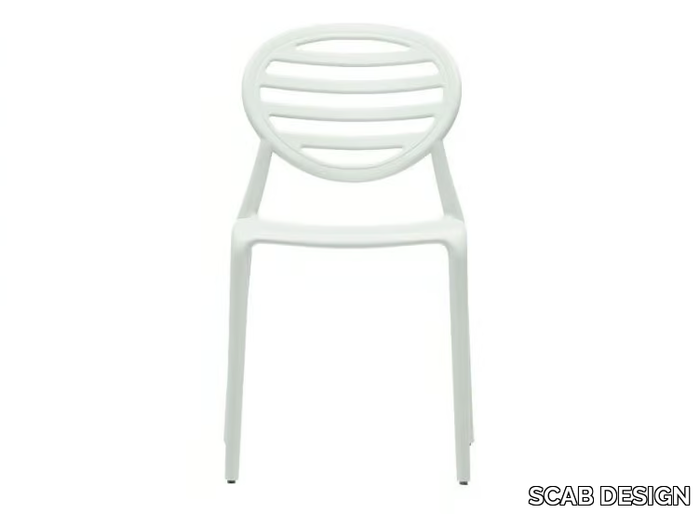 TOP GIO - Medallion ergonomic stackable chair _ SCAB DESIGN