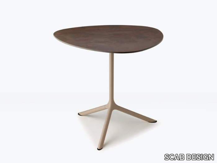 TRIPÉ - Steel table with 3-star base _ SCAB DESIGN