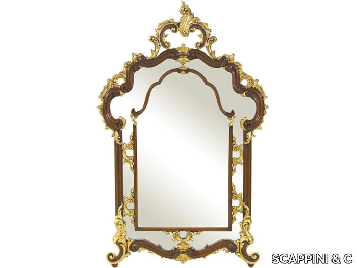 35TH ANNIVERSARY 2511 - Framed wall-mounted mirror _ SCAPPINI & C