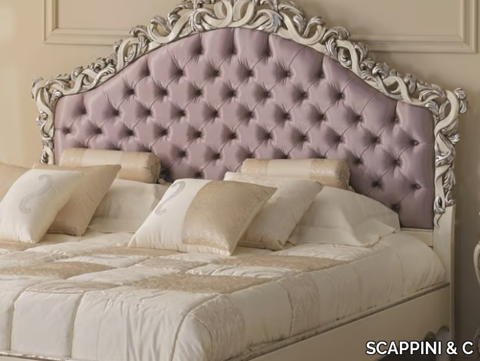 35TH ANNIVERSARY 2580 - Tufted fabric headboard for double bed _ SCAPPINI & C