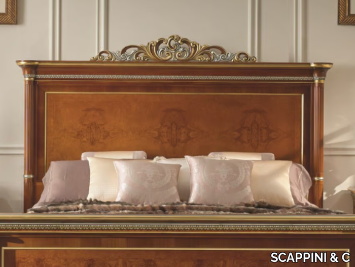 35TH ANNIVERSARY 2740 - Wooden headboard for double bed _ SCAPPINI & C