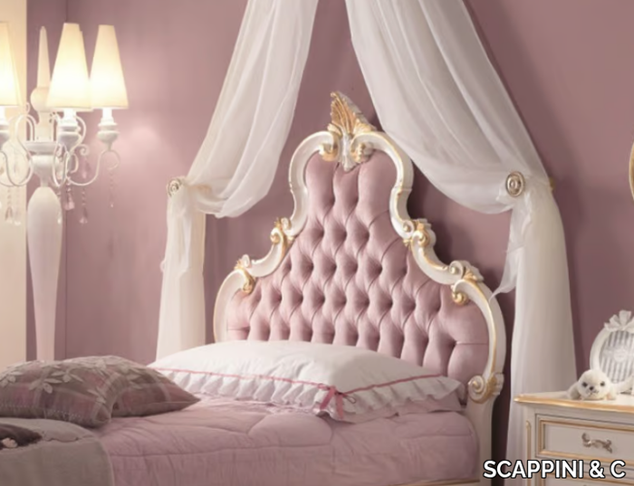 35TH ANNIVERSARY 2090/120 - Tufted upholstered fabric headboard for single bed _ SCAPPINI & C