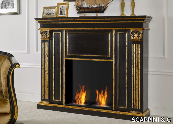 TIMELESS 2202 - Wooden Fireplace Mantel _ SCAPPINI & C