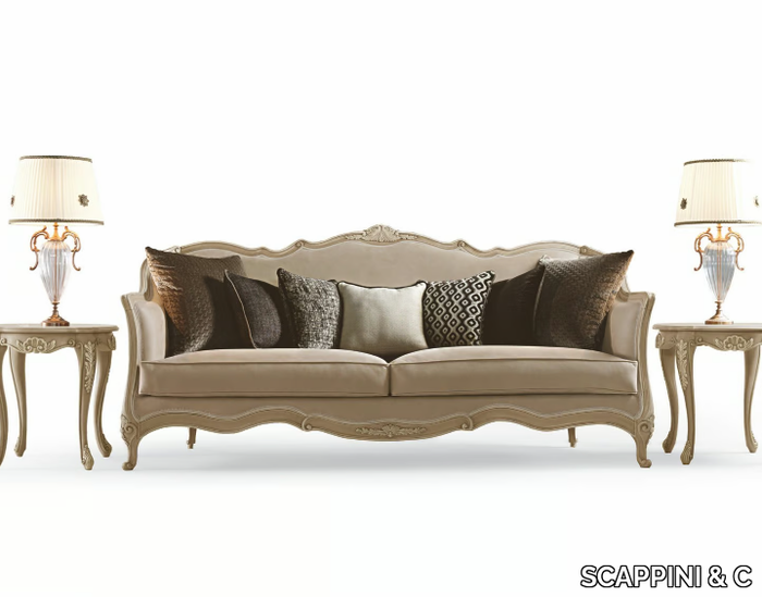 TIMELESS 3060 - 3 seater fabric sofa _ SCAPPINI & C