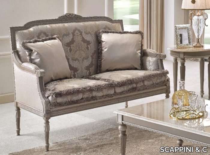 TIMELESS SE 2722 - 2 seater fabric sofa _ SCAPPINI & C