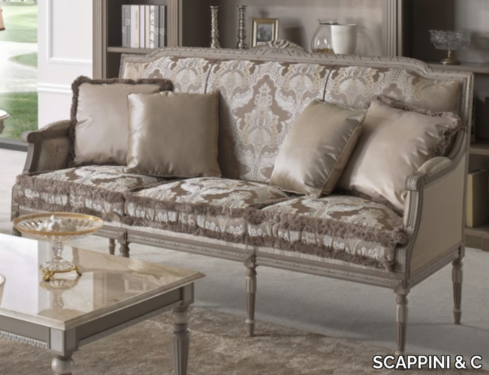 TIMELESS SE 2723 - 3 seater fabric sofa _ SCAPPINI & C