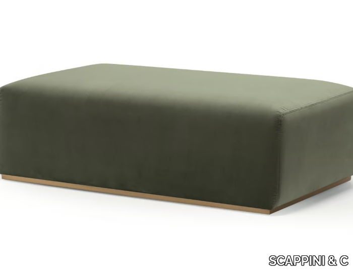 EXTRA N15 - Rectangular fabric pouf _ SCAPPINI & C