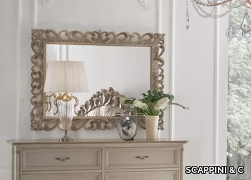 TIMELESS 2588 - Rectangular framed wall-mounted mirror _ SCAPPINI & C