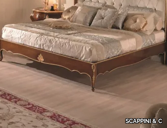 35TH ANNIVERSARY 2084 - Wooden double bed _ SCAPPINI & C