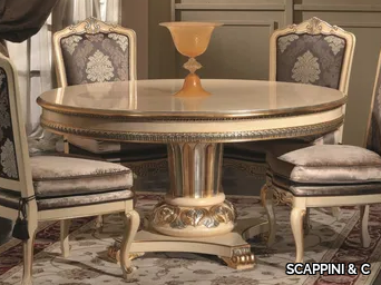 35TH ANNIVERSARY 2159 - Round wooden table _ SCAPPINI & C