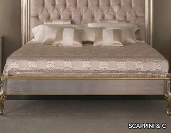 35TH ANNIVERSARY 2056-GLL - Lacquered double bed _ SCAPPINI & C