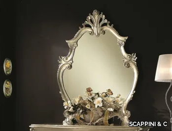 35TH ANNIVERSARY 2064-SL - Framed wall-mounted silver leaf mirror _ SCAPPINI & C