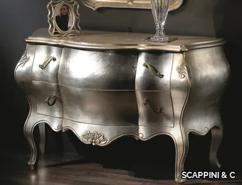 35TH ANNIVERSARY 2083 - Silver leaf chest of drawers _ SCAPPINI & C