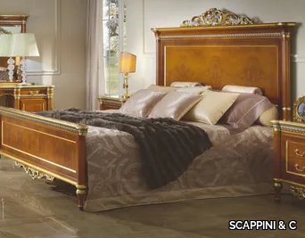 35TH ANNIVERSARY 2740-GL - Wooden double bed _ SCAPPINI & C