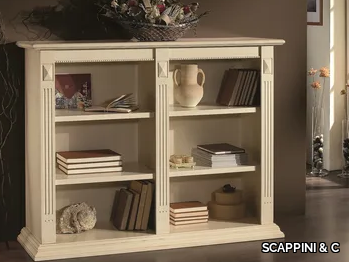 35TH ANNIVERSARY 324 - Open wooden bookcase _ SCAPPINI & C