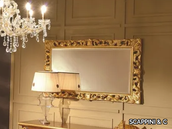 35TH ANNIVERSARY 673 - Rectangular framed wall-mounted mirror _ SCAPPINI & C