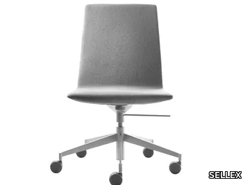 SWING - Fabric office chair with 5-Spoke base _ SELLEX