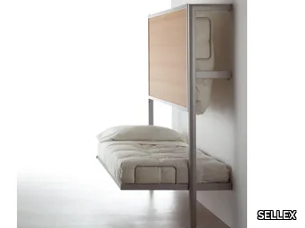 LA LITERAL - Pull-down metal bunk bed _ SELLEX