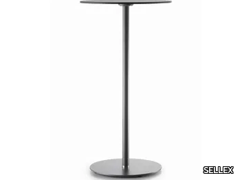 PLANC - Round laminate high table _ SELLEX