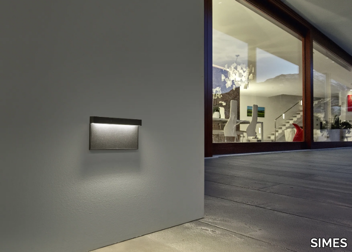 5CENTO - Wall-mounted outdoor die cast aluminium steplight _ SIMES